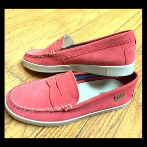 BNWB Lacoste Pink Leather Women’s 8.5 Loafer